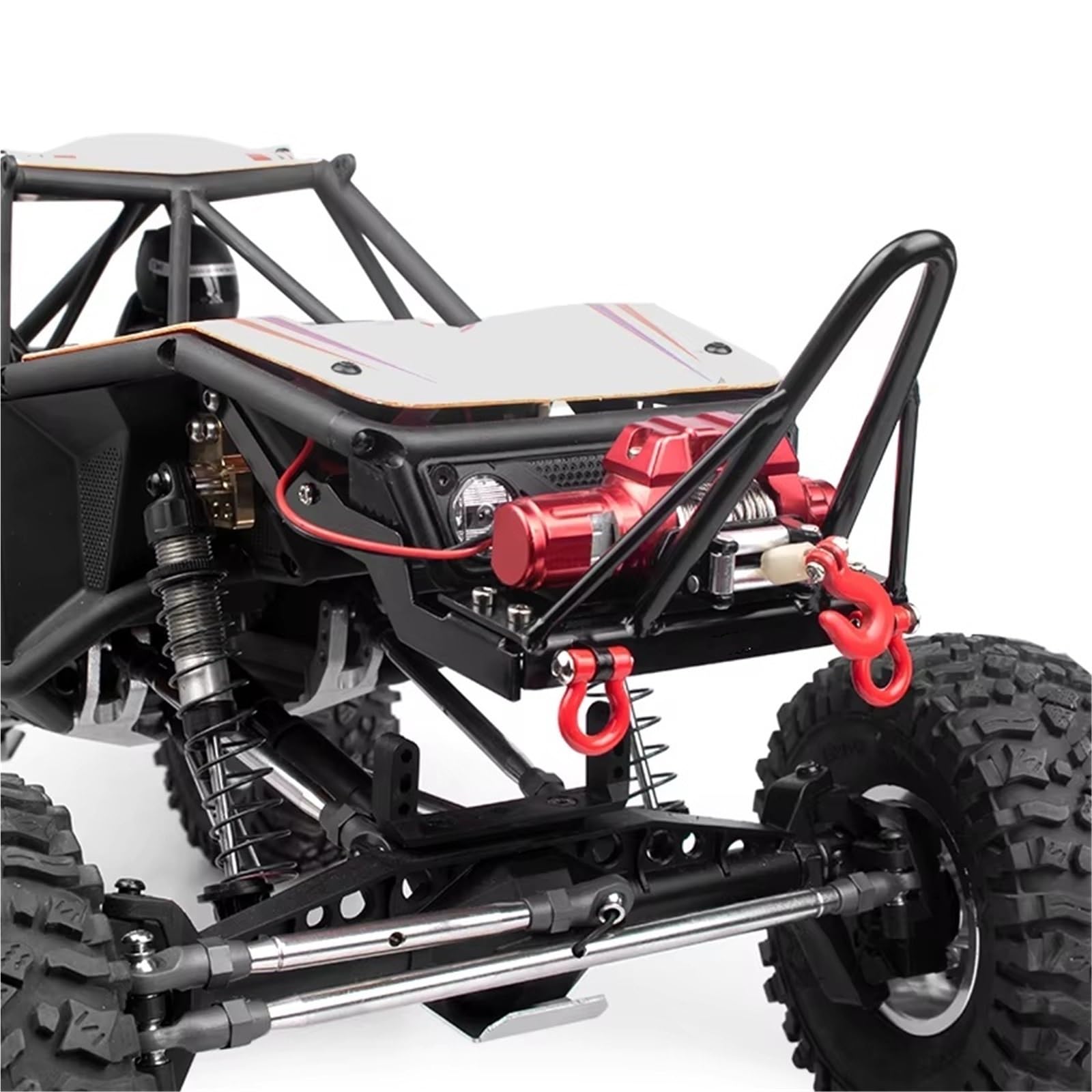 Paraurti RC per Axial per Capra per UTB 1/10 RC Crawler Car Paraurti Anteriore Lega di Alluminio Lavorato CNC Aggiornamenti Parti Accessori