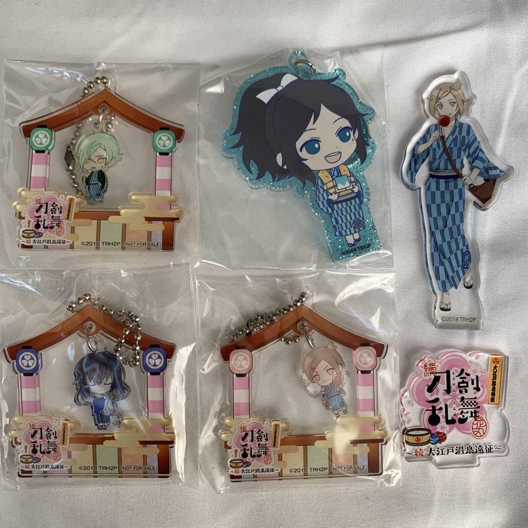 Amazon.co.jp: 続 刀剣乱舞-花丸- 刀剣乱舞×大江戸温泉物語 グッズ5点 