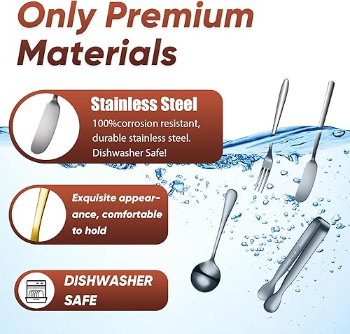 Miniatura 3 de Juego de cuchillos esparcidores de mantequilla de queso, accesorios de charcutería, cuchillos esparcidores de acero inoxidable, tableros de