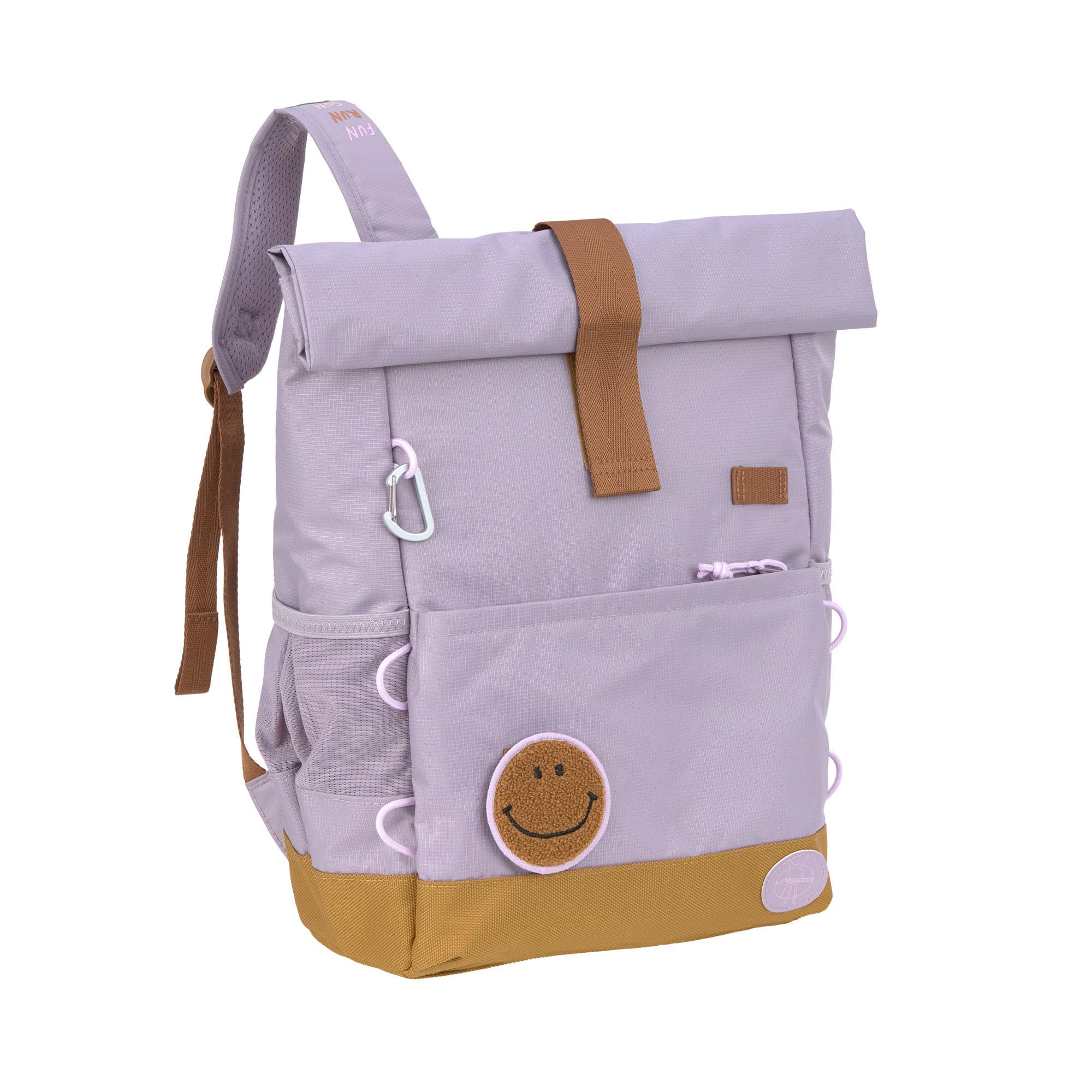 LÄSSIG Kinderrucksack mit Brustgurt Freizeitrucksack wasserabweisend, 12 Liter/Medium Rolltop Backpack