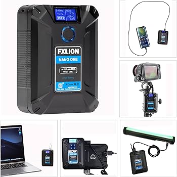 デジタルカメラ FXLION NANO ONE Amazon.com : FXLION Nano ONE Upgraded V Mount Battery,50Wh