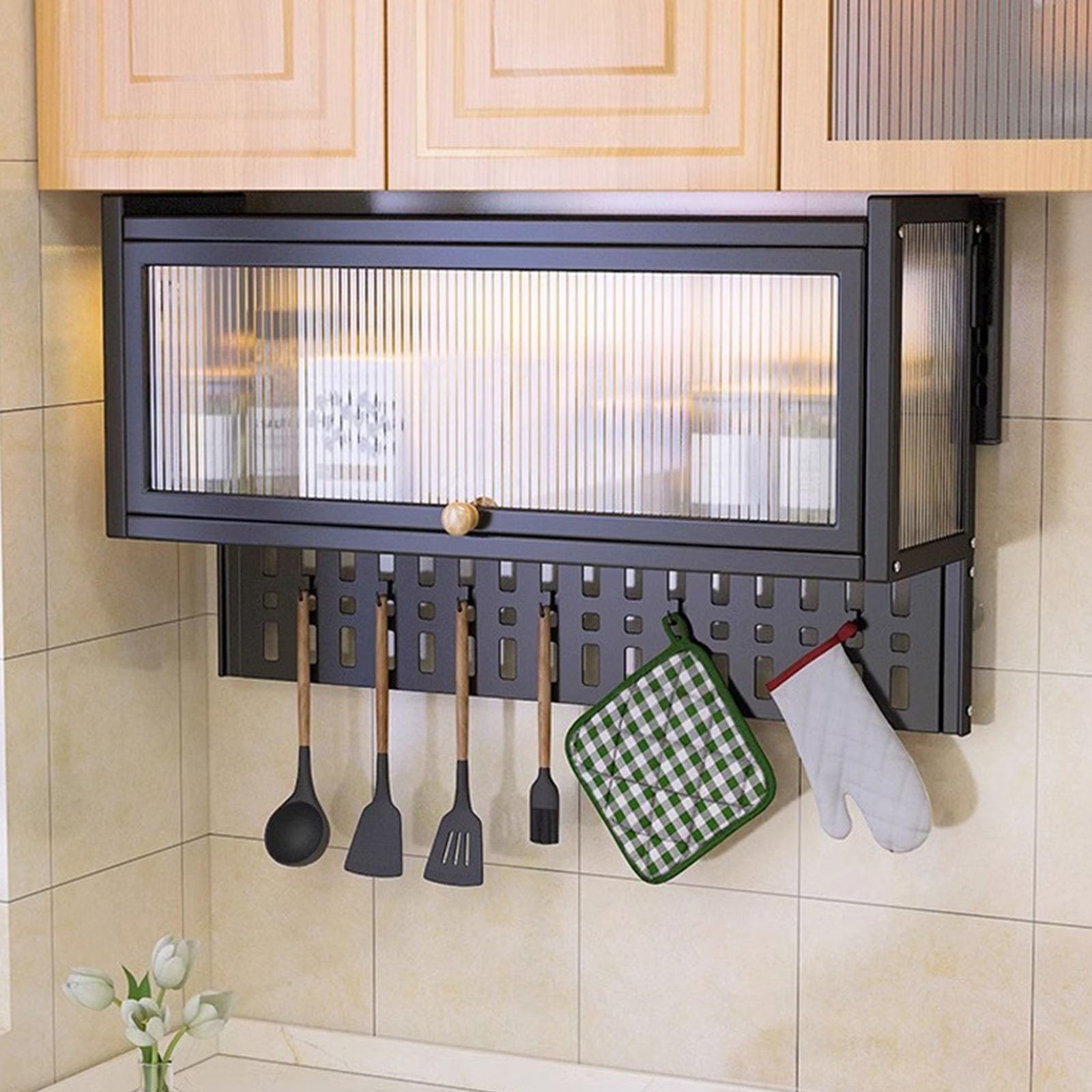 Étagère de cuisine murale polyvalente pour organiser le salon et la chambre