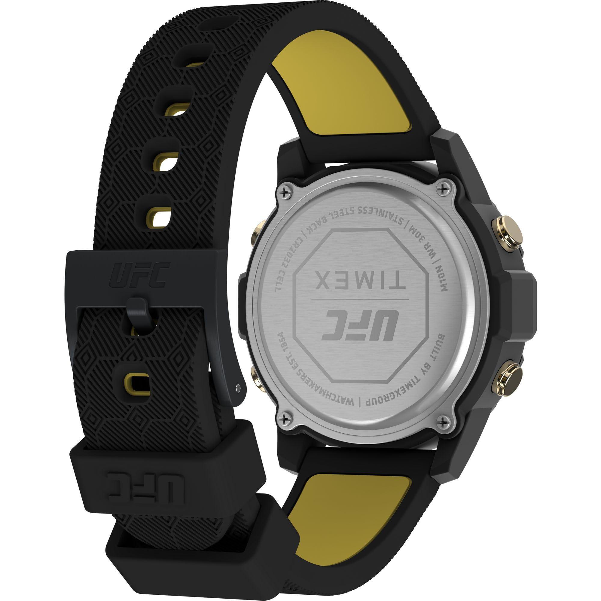 Timex Reloj Digital para Hombres de Cuarzo con Correa en Silicona TW2V97900VQ