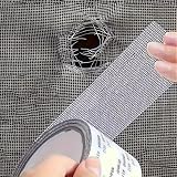 1PC Heavy-Duty Grid Mesh Tape – Self-Adhesive Sash Repair & Window Screen Tape with Super Strong Hold, Good Light Transmission & Weather Resistance for DIY & Home Repair (1PC)