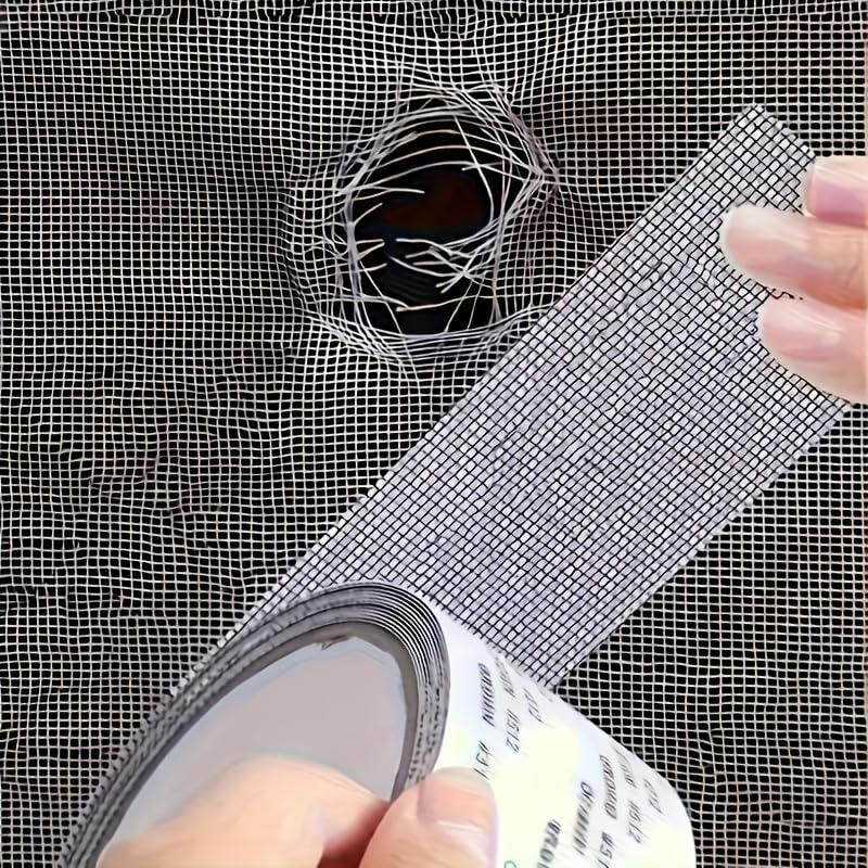 Vinilo para ventana sin instalación, mosquitero autoadhesivo miniatura 1