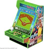 Vista 9 de My Arcade Space Invaders Nano Player - Arcade Classics 4.8" Portable Handheld Mini Arcade Machine, 2.4" Screen Color Display, Retro Video Game