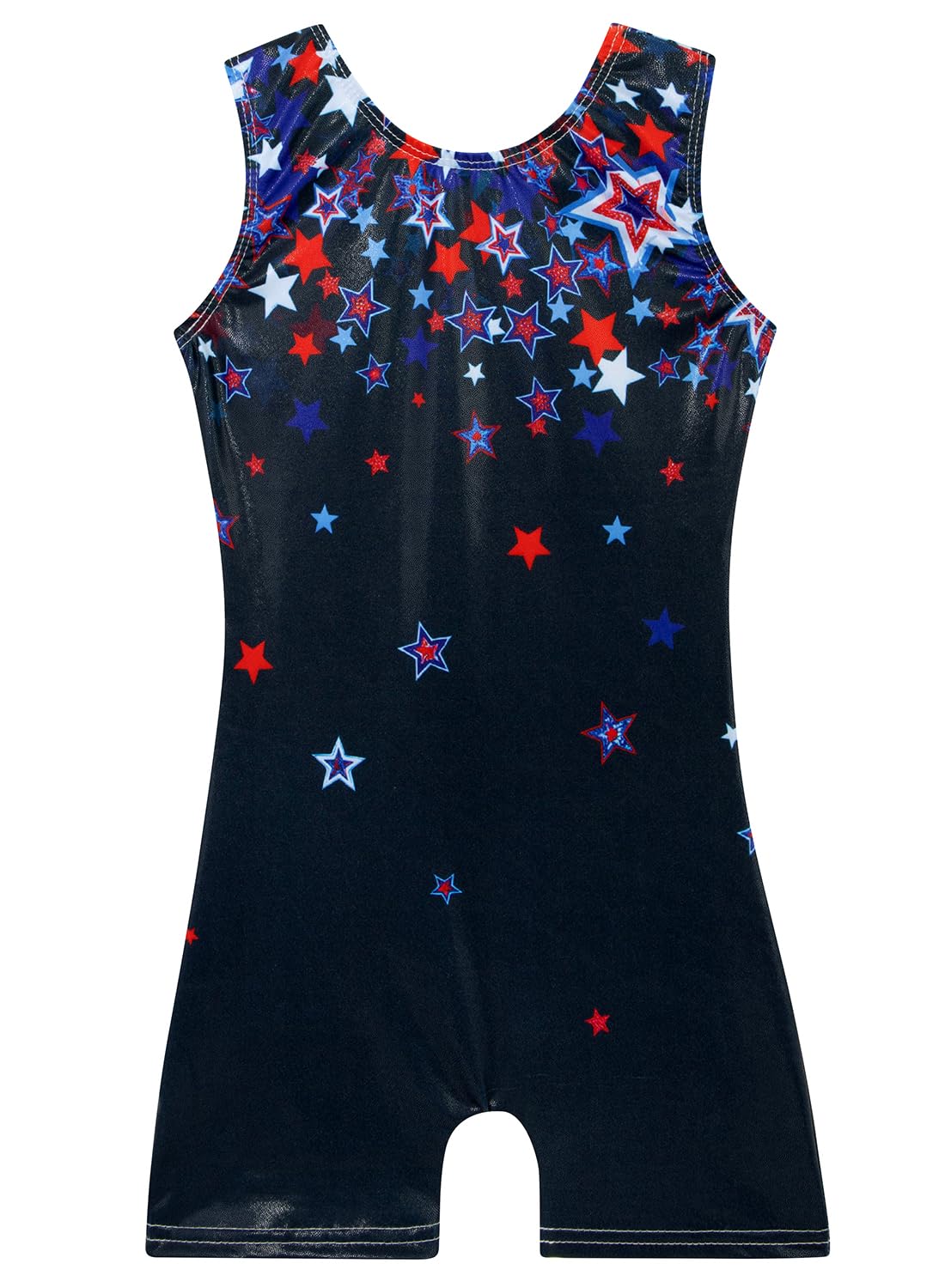 Leotards for Girls Gymnastics Toddler Dance Biketards Mermaid Unicorn Athletic Dance Wear Shiny Rainbow Blue Hotpink
