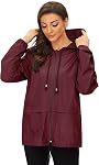 Veste de pluie légère et imperméable pour femmes
