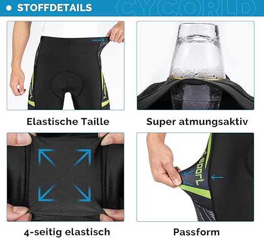 Etxeondo KOM Fietsbroek Kort Blauw Heren