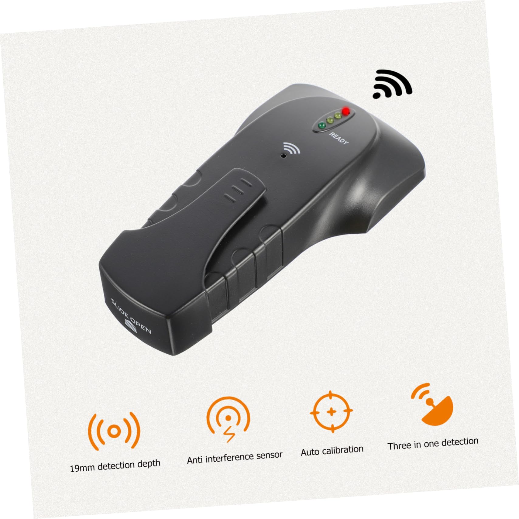 HOMSFOU 2pièces Détecteur De Métaux Montants Et Scanner Mural Électronique Pour Plafonds Sols Et Murs Peints Outil De Détection Pour Installation De Étagères