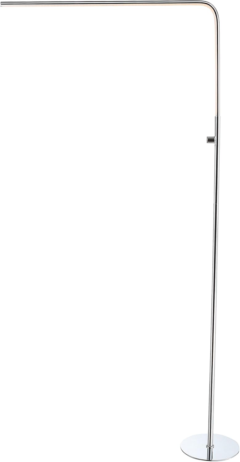 Exсluѕіvе Dіѕсоunt 60% Prісе JONATHAN Y JYL7009A Natalie 63 LED Integrated Floor Lamp Modern,Contemporary for Bedrooms, Living Room, Office, Reading, Chrome Bеѕt Cуbеr Dеаlѕ 🔥 JONATHAN Y JYL7009A Natalie 63 LED Integrated Floor Lamp Modern,Contemporary for Bedrooms, Living Room, Office, Reading, Chrome