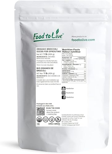 Miniatura 2 de Semillas de brócoli convencionales y orgánicas