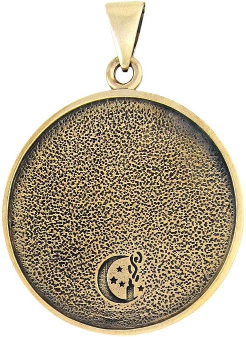 Moonlight Mysteries Bronze Fourth Pentacle of Jupiter Talisman for Wealth