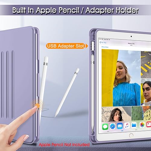 Miniatura 4 de Fintie Funda magnética con soporte para iPad Air de 10.5 pulgadas (3 generación) 2019iPad Pro de 10.5 pulgadas 2017, carcasa trasera de TPU suave y