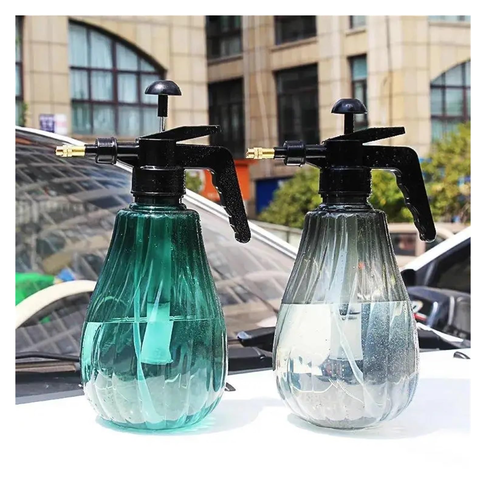 Drucksprühflasche, 1500 ml, Pumpsprüher für Gartenarbeit, Pflanzenpflege, Rasenpflege, effiziente Bewässerung, robuste Gartengeräte