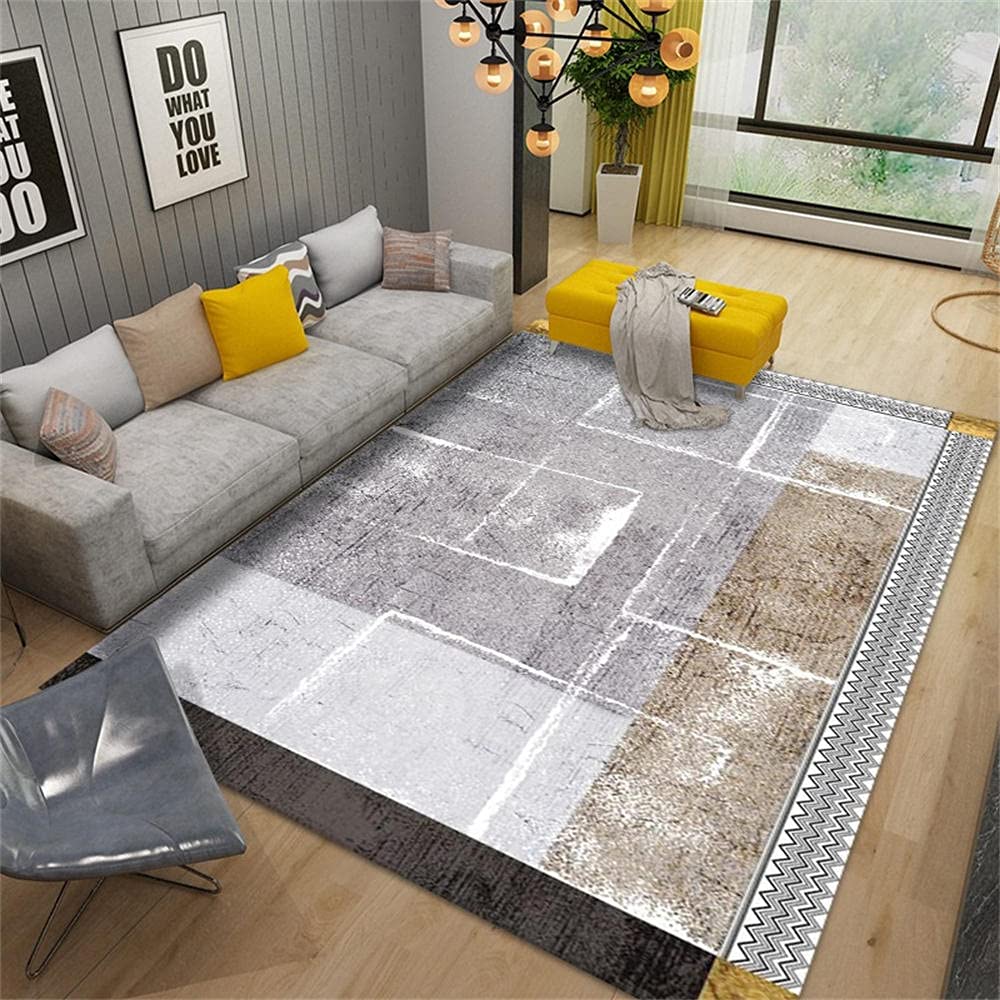 Tapis chambre bebe garcon minimaliste et doux au toucher 200x250cm