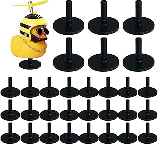 Duck Plugs for Dash, Car Rubber Duck Dashboard Holder, Rubber Duck Mount for Car Dashboard and Fixed Monitor, Excluding Rubber Duck Zukpumne