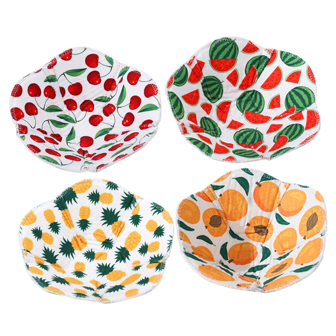 Fundas aislantes para cuencos microondas con diseño de frutas para tu cocina