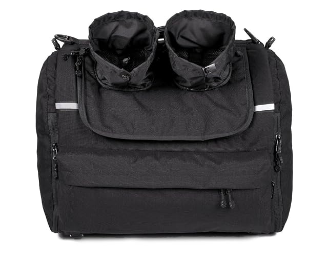 Foto 4 de 8 de DEEMEED Pet Bag - Bolsa para moto para perros (2-36 kg), impermeable, portátil, con triple ventilación…