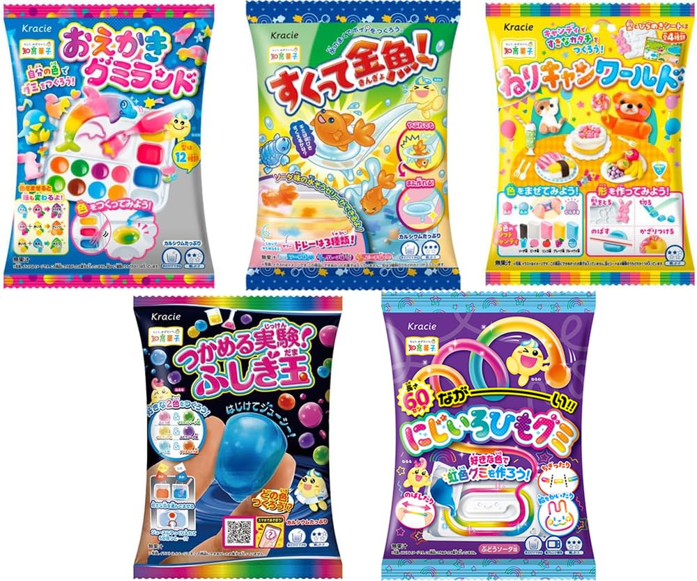 Amazon.co.jp: クラシエ つくって食べる 知育菓子 セット (5種セット