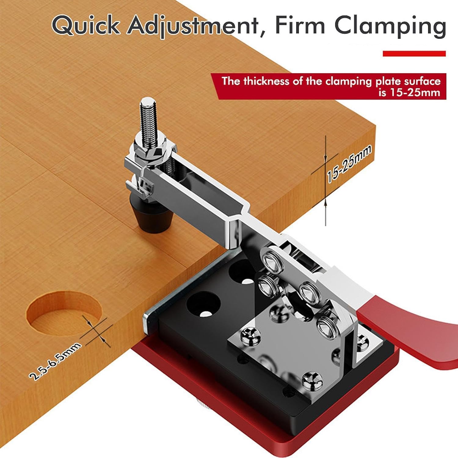 TRENDYNEST® 35mm Hinge Drilling Jig Hole Guide for Mounting Plates Door Cabinet Hardwood | Home & Garden | Tools | Power Tools | Drill Bits