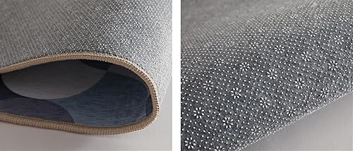 Miniatura 4 de Tapete para silla de oficina para suelo de madera dura, computadora, videojuegos, protector de piso, tapete redondo de protección de azulejos de