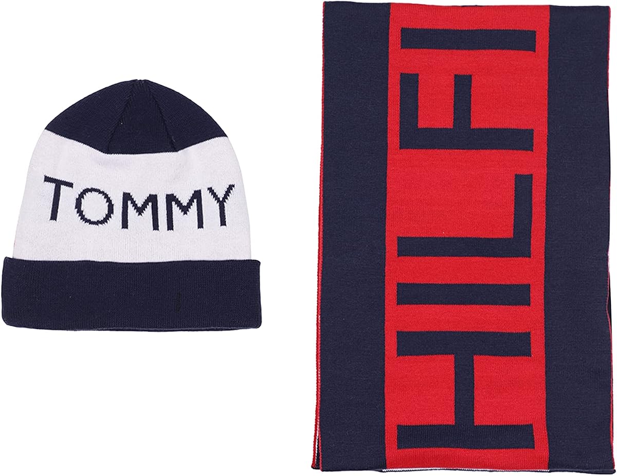 Tommy Hilfiger Set de regalo de accesorios para clima frío para hombre