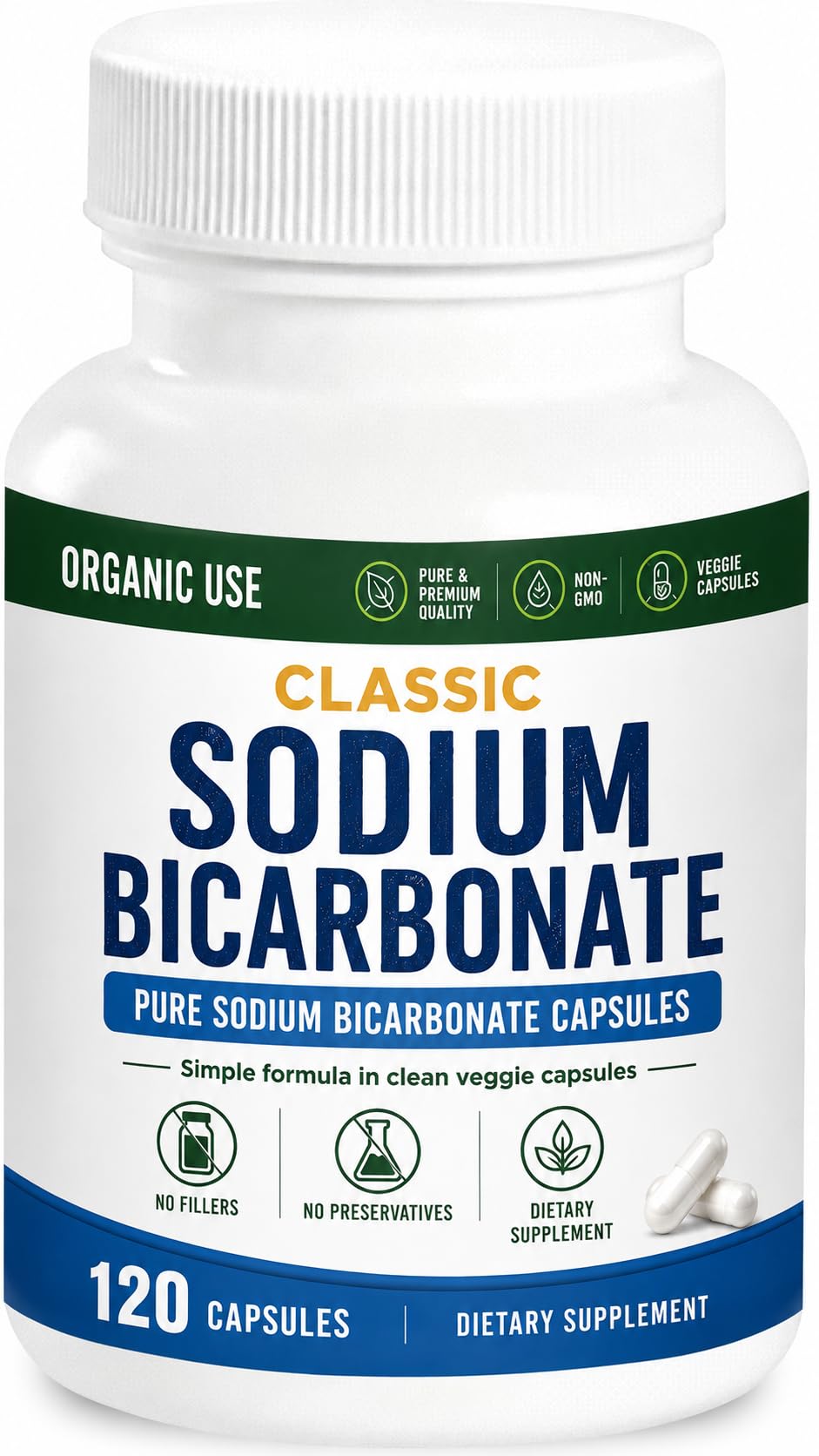 Classic Sodium Bicarbonate Capsules