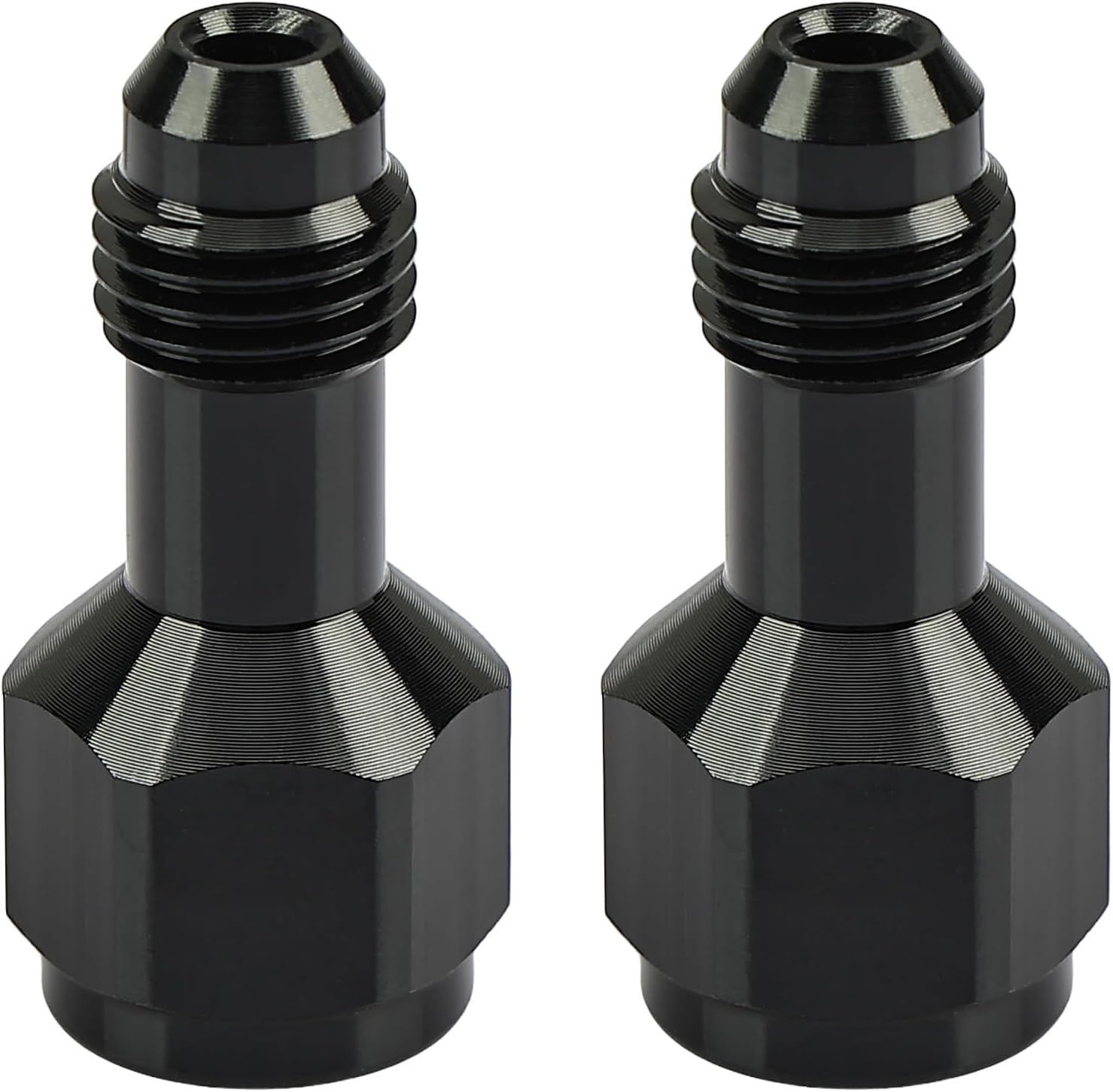 EVIL ENERGY 6AN Extender Female to AN6 Male Extension Fitting Adapter Aluminum 2PCS