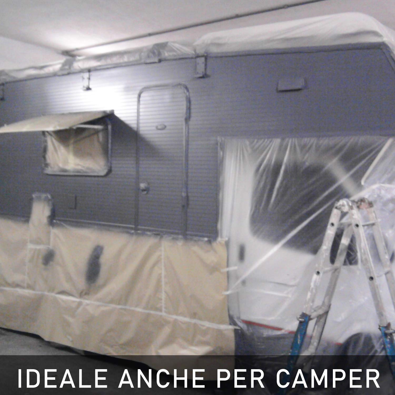 Gelcoat paraffinato bianco bicomponente con catalizzatore 5 kg per nautica barche stampi camper | con catalizzatore 5 kg per nautica barche stampi camper