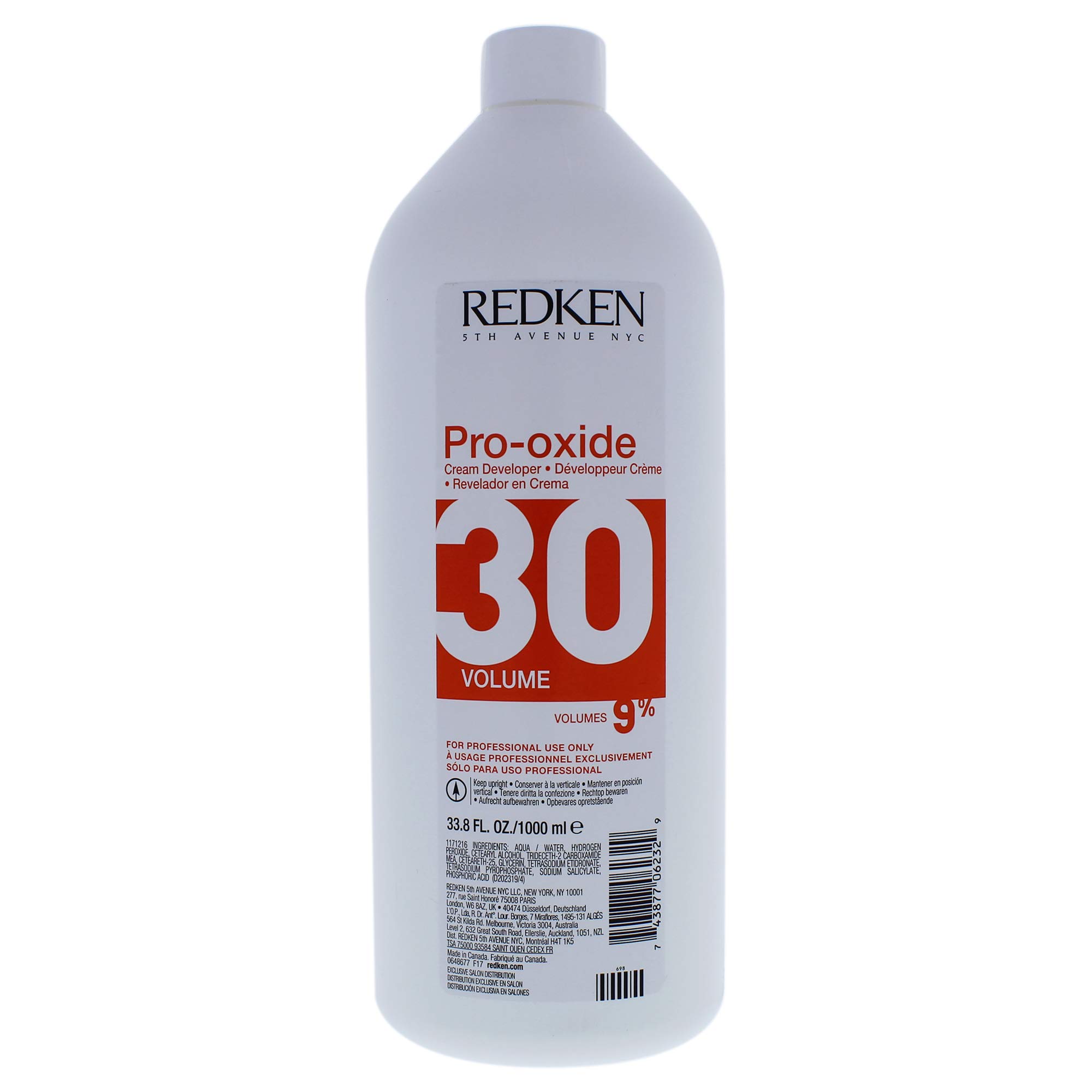 REDKEN Pro-Oxid 30 Volumen 1000 ml Cremefarben Creme