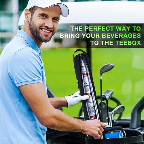 Miniatura 2 de Funda de cerveza para bolsa de golf, regalos únicos de golf para hombres, papá, marido, abuelo, él, día del padre de esposa, hijo, hija, accesorios