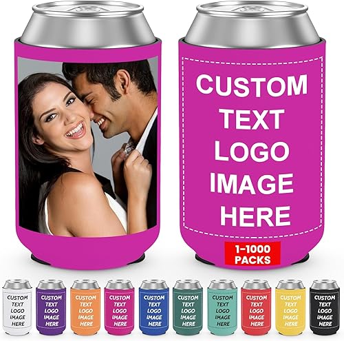 1000 fundas personalizadas para latas de cerveza a granel, aisladas a granel, cubierta para botellas de bebidas con logotipo, imagen, texto para 1000 fundas personalizadas para latas de cerveza a granel, aisladas a granel, cubierta para botellas de bebidas con logotipo, imagen, texto para