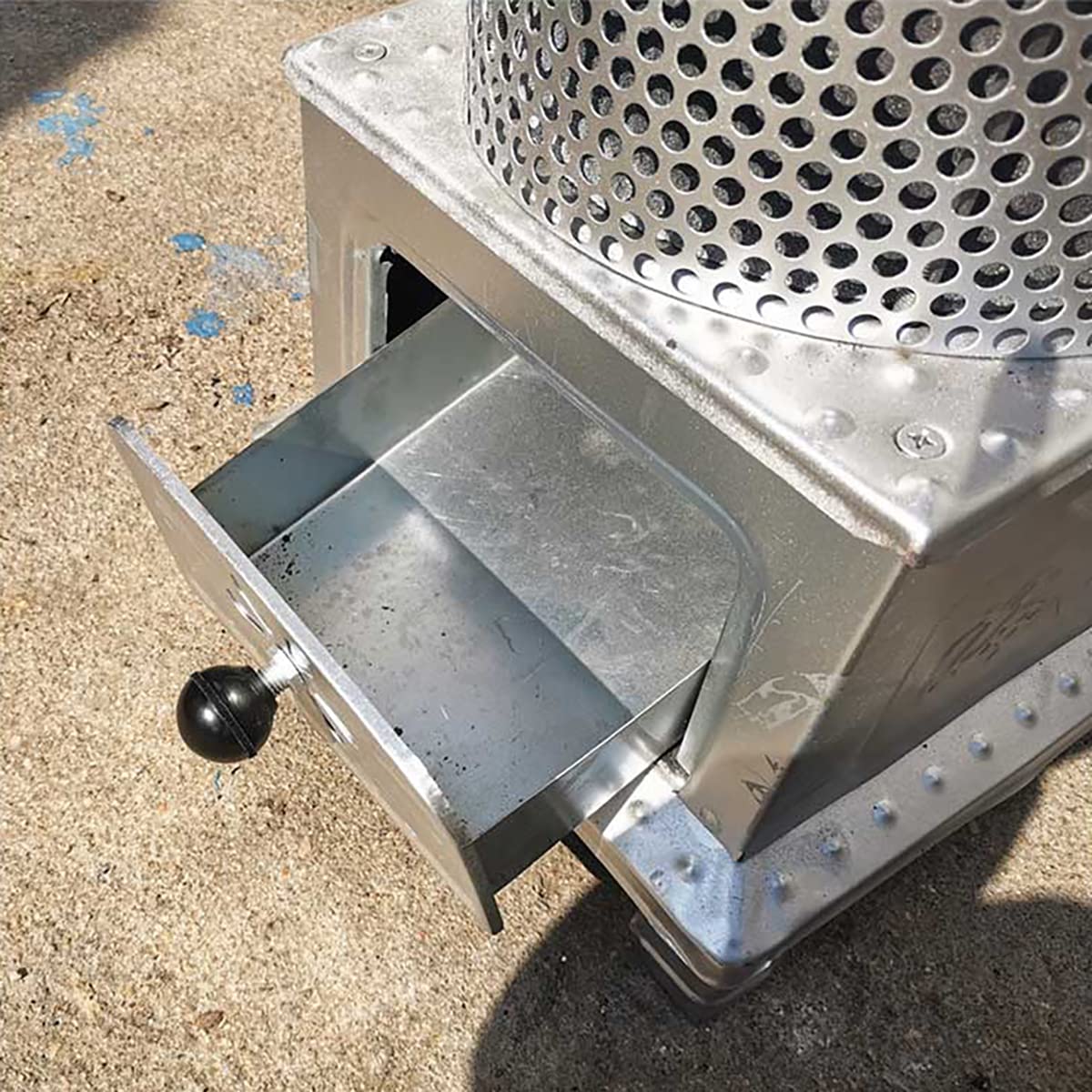 Cast Iron Gasification Coal Wood Stove Indoor Outdoor Multipurpose