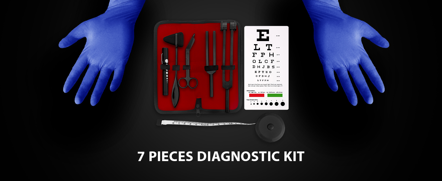 Amazon.com: ASA TECHMED Premium 7 Piece Tactical Black