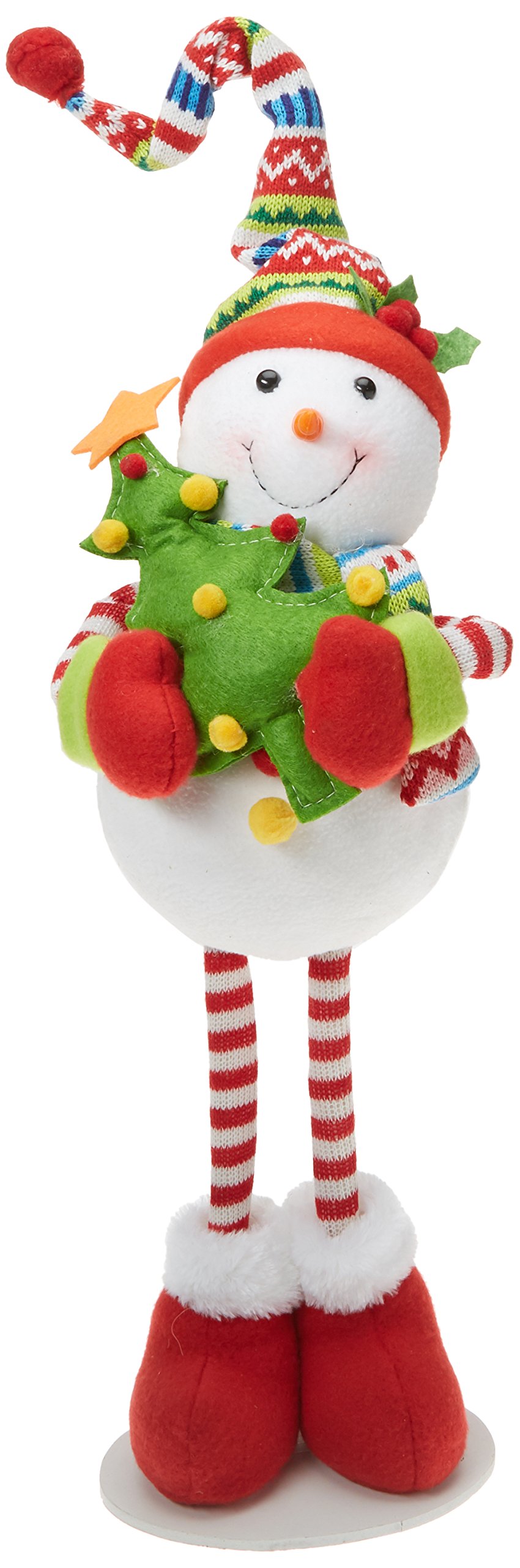 Winter Sweater Tree Snowman, 17"