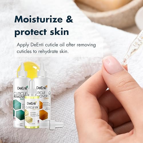 Miniatura 5 de DeEnti - Gel removedor instantáneo de cutículas, eucalipto, botella de 8 onzas, suavizante profesional de cutículas, suministros de manicura y