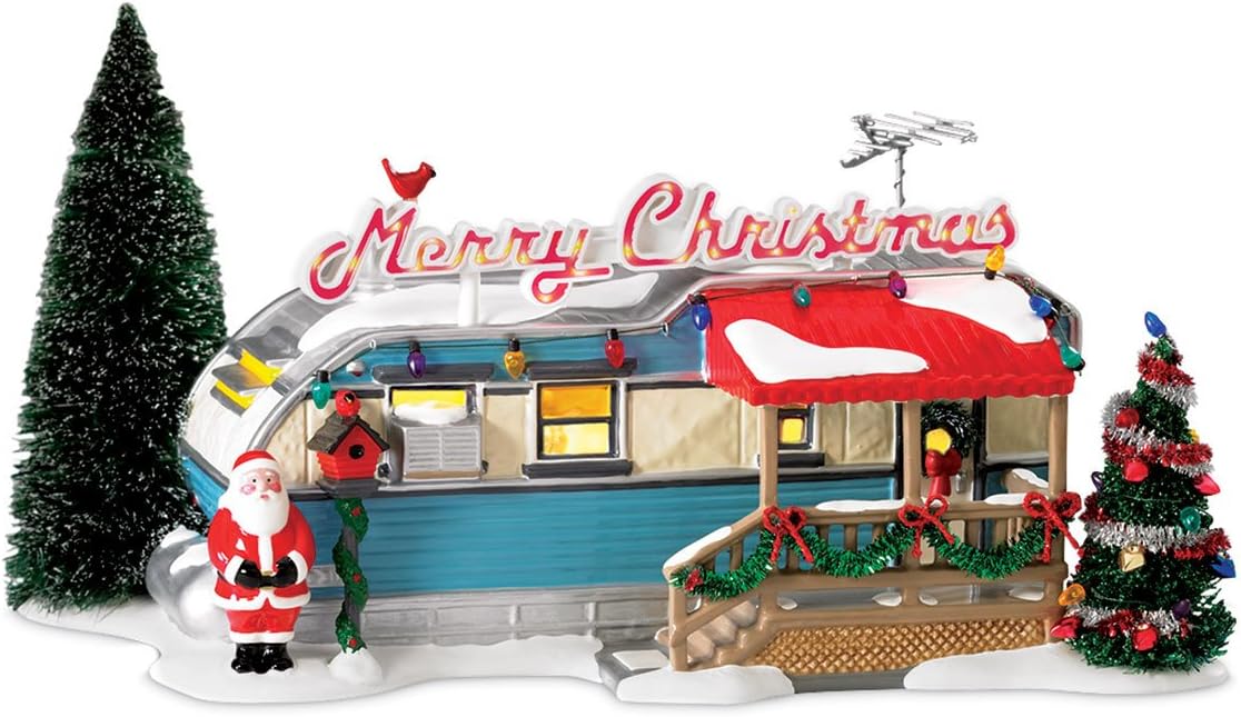 Department 56 Snow Village Lot 56 Christmas Court Lit House