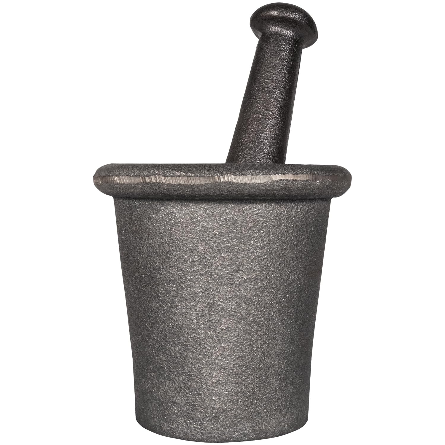 Mörser-Stößel-Werkzeug-Set, manuelle Stein-Erzzerkleiner-Mühle, große Größe, 3,6 kg, Zerkleinerungswerkzeug für Goldschwenken