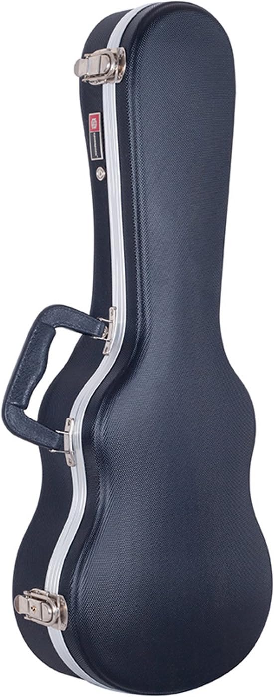 Crossrock, 0-String Concert Ukulele, Super lightweight ABS Molded Hard Case in Black, (CRA860CUBK)