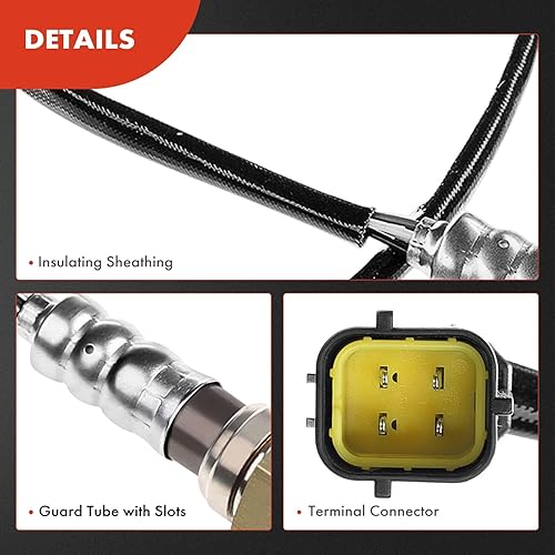 Miniatura 6 de A-Premium Sensor de oxígeno O2 compatible con Mazda 6 2003-2008, 626 2000-2002 y Kia Rio 2001-2005 y Suzuki Forenza 2004-2005, Reno 2005, Verona