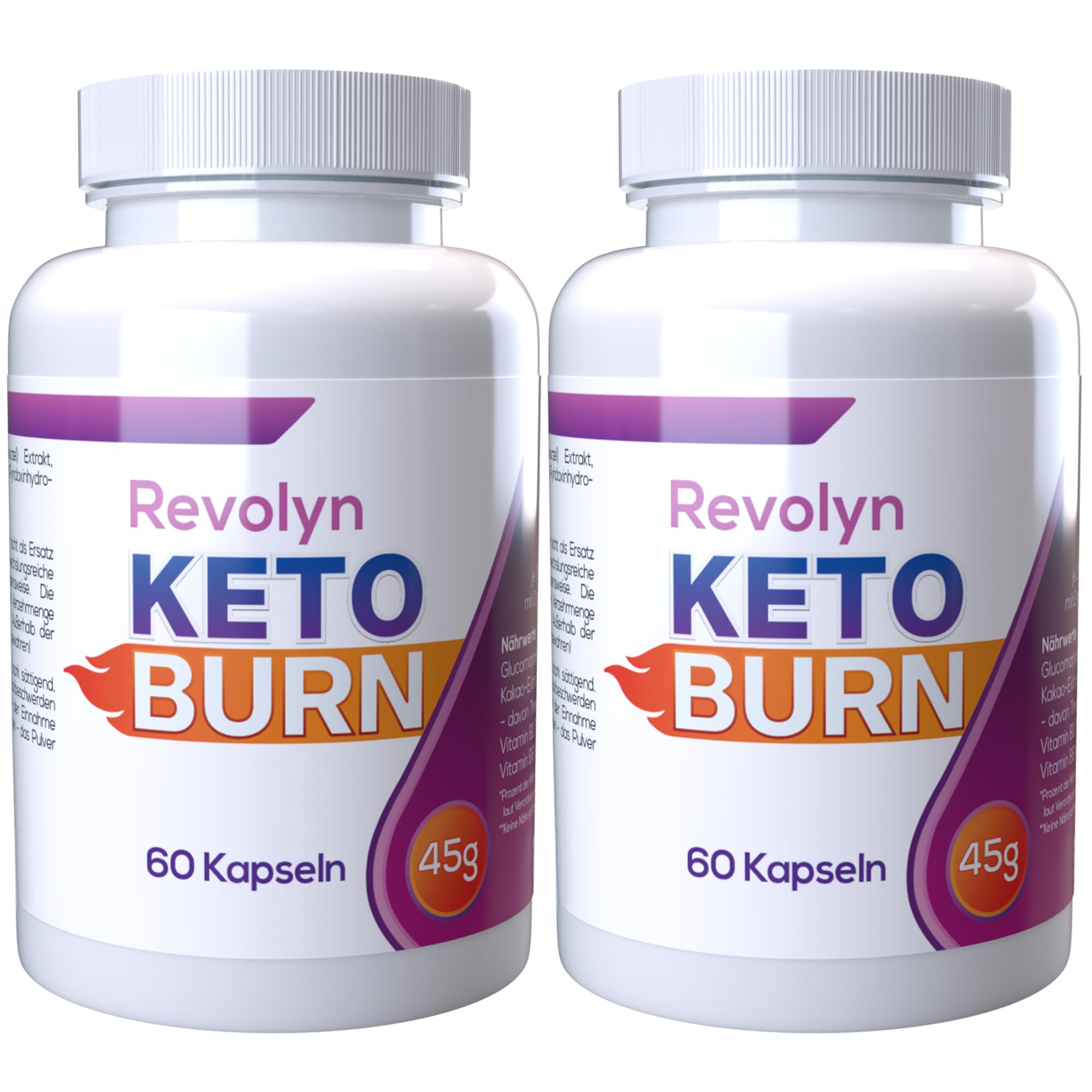 Keto Burn - 120 Kapseln (2x60 Kapseln) - 2er Pack