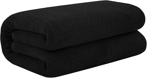 DAN RIVER Toalla de baño extragrande 100% algodón de 40 x 80 pulgadas, paquete de 1 toalla de baño extragrande de 21.16 ozm, altamente absorbente y