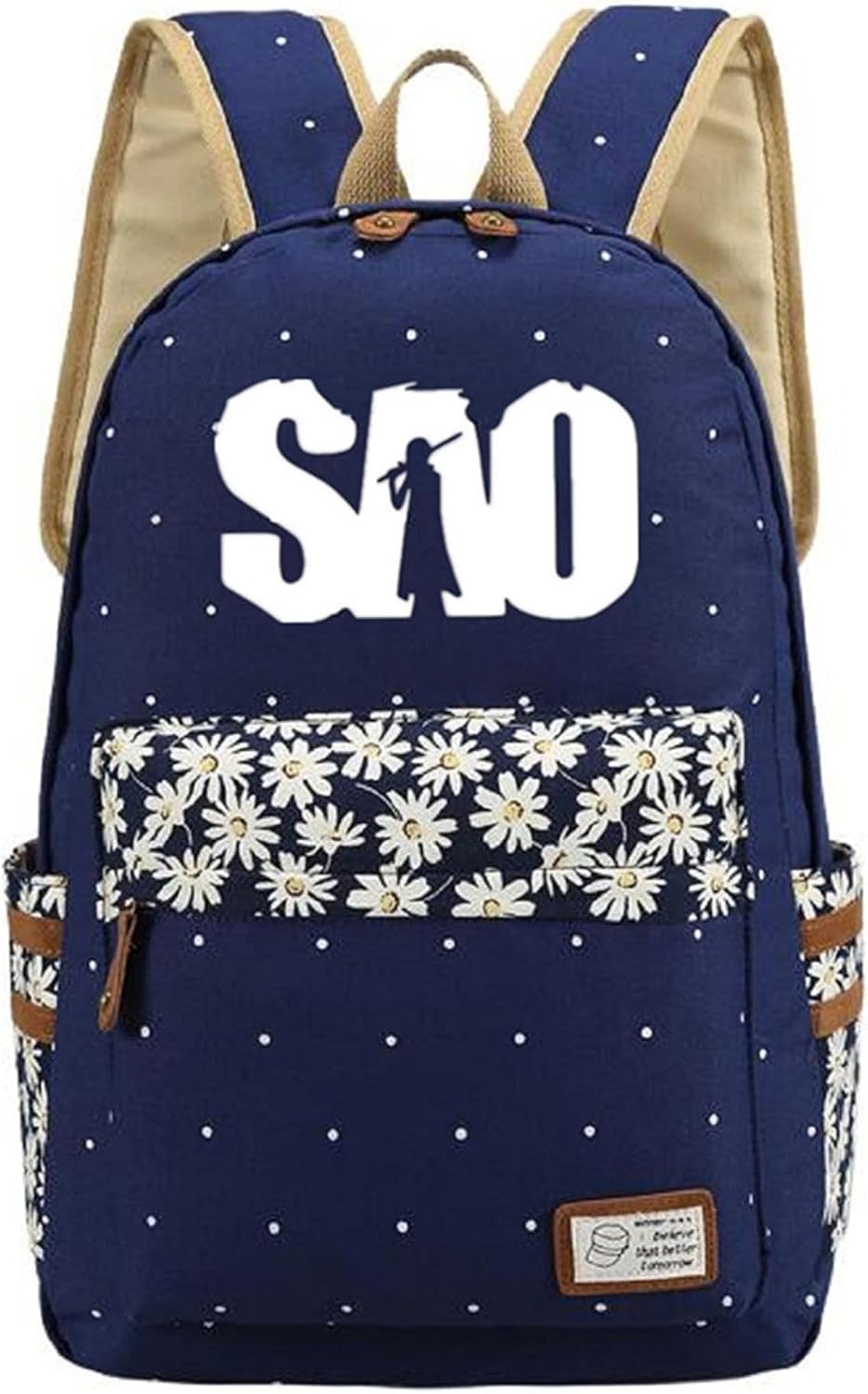 Luminous Anime Sword Art Online Backpack School Bag Canvas Rucksack Daypack Bag Bookbag 2