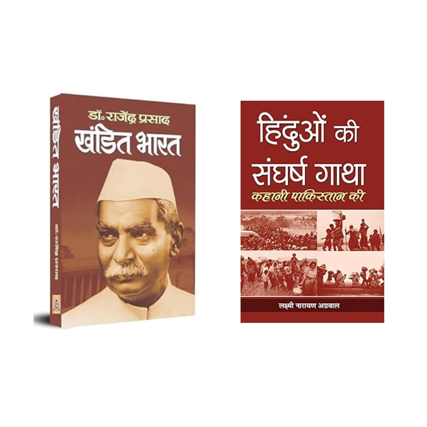 Khandit Bharat + Hinduon Ki Sangharsh Gatha | Partition of India Book | Hindu Struggles in History | India Division 1947 | Books on India’s Tragedy | Hindu Resistance History | Bharat Partition Stories | Religious Conflict India | Indian Historical Nonfiction | Indian Cultural Identity | India’s Painful Past (Set of 2 Books)
