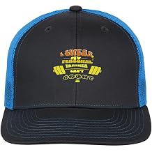 I Swears My Personals Trainer Cant Count wittys Gyms Fitnes Mens Baseball Cap Running Hats for Women Breathable Cap