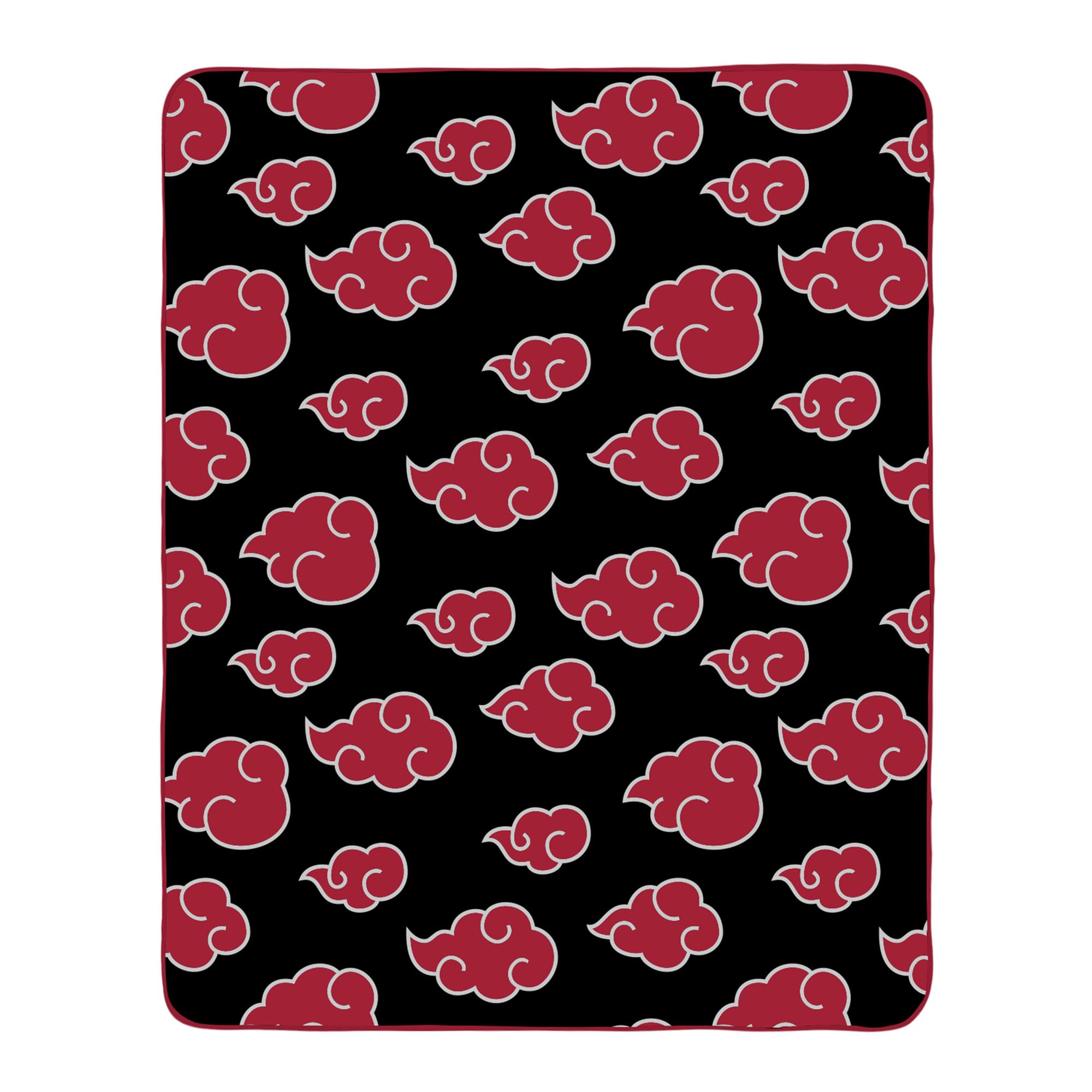 Plaid Naruto Shippuden Akatsuki couverture polaire pour lit et canapé geek