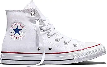 Converse Chuck Taylor All Star High Top Shoe, Optical White, Size 9 M US