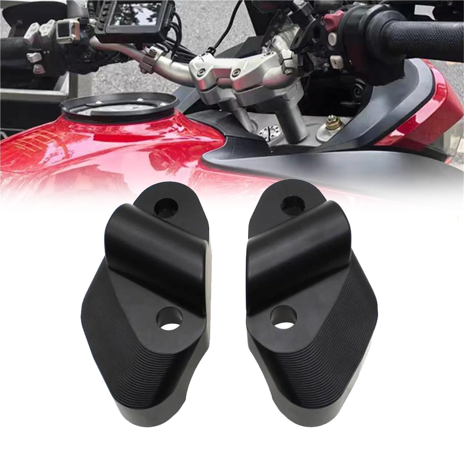 MTS950 Réduire la fatigue des bras avec le rehausseur de guidon pour Ducati Multistrada 1200