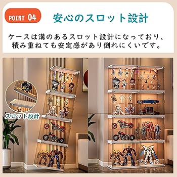 Amazon.co.jp: Youabubu フィギュア ケース コレクションケース